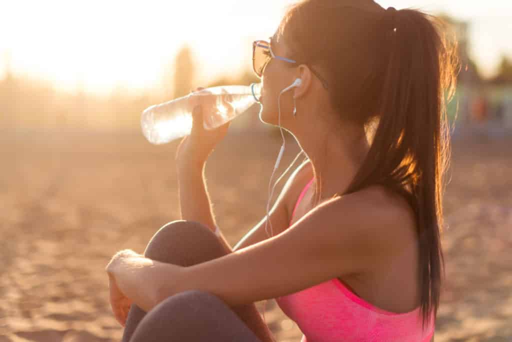 Stay hydrated to remove dark circles under your eyes