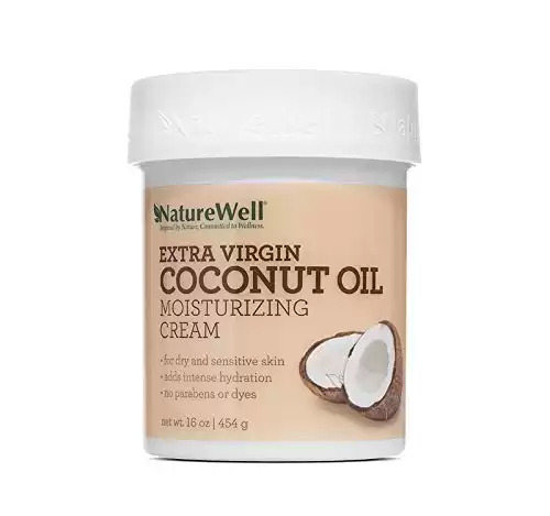 NATUREWELL Extra Virgin Coconut Oil Moisturizing Cream