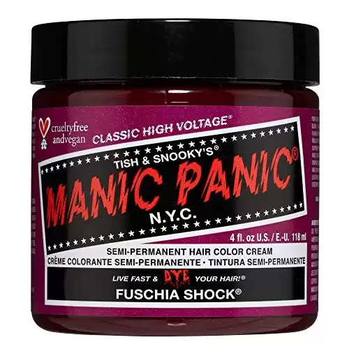 MANIC PANIC Fuschia Shock Hair Dye Classic