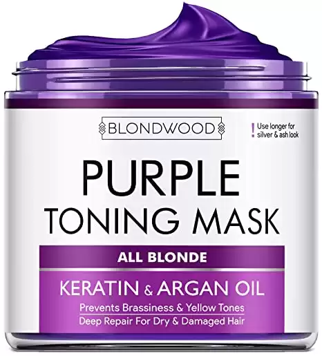 BLONDWOOD purple Hair Mask