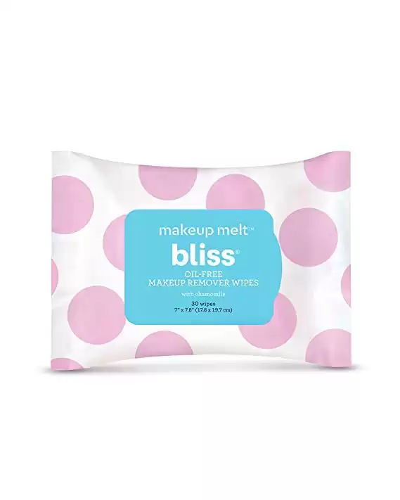 Bliss Makeup Melt Oil-Free Makeup Remover Wipes