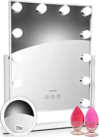 ALBOR Makeup Vanity Mirror with Lights