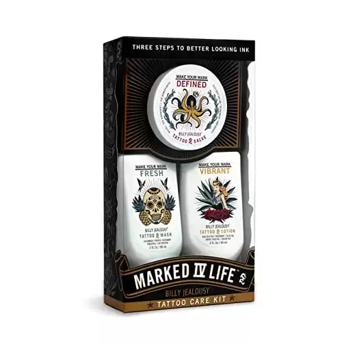 Billy Jealousy Marked IV Life Complete Tattoo Care Kit
