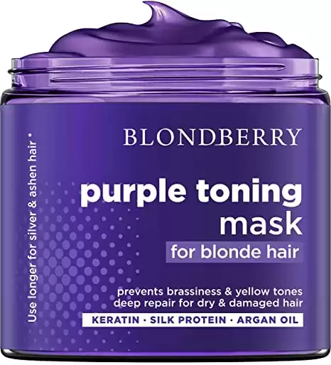 BLONDBERRY purple hair mask